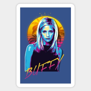 Buffy 80s Stye Magnet